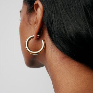 Jennifer Fisher Gold Samira Hoops
